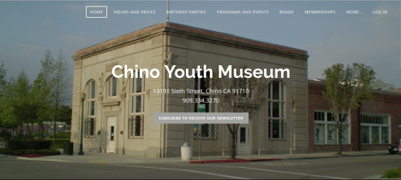 Field trip to Chino Youth Museum