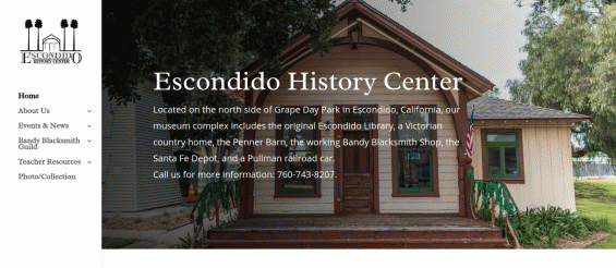 Field trip to Escondido History Center