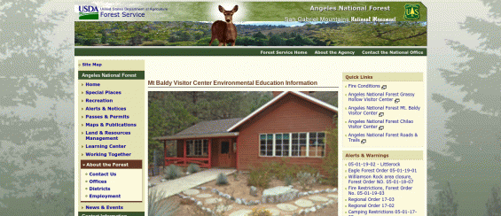 Field trip to Mt. Baldy Environmental Education Center