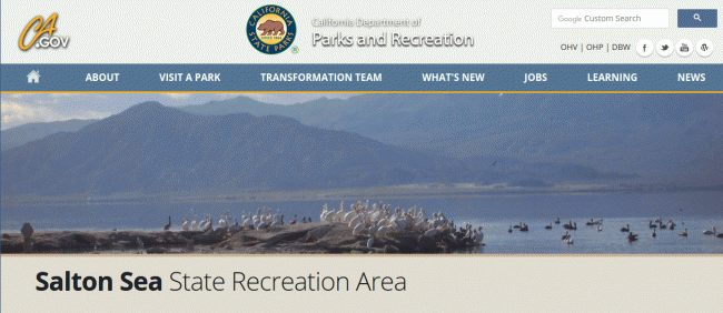 Field trip to Salton Sea State Recreation Area